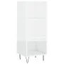 Aparador madera de ingeniería blanco brillante 34,5x32,5x90 cm de vidaXL, Aparadores - Ref: Foro24-828726, Precio: 48,11 €, D...