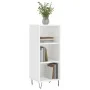 Aparador madera de ingeniería blanco brillante 34,5x32,5x90 cm de vidaXL, Aparadores - Ref: Foro24-828726, Precio: 48,11 €, D...