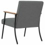 sillón Gris oscuro 59 x 75 x 78 cm tela en Sillones | Comprar online en Foru.es