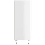 Aparador madera de ingeniería blanco brillante 34,5x32,5x90 cm de vidaXL, Aparadores - Ref: Foro24-828726, Precio: 48,11 €, D...