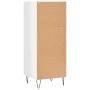 Glossy white engineered wood sideboard 34.5x32.5x90 cm by vidaXL, Sideboards - Ref: Foro24-828726, Price: 48,11 €, Discount: %