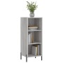 Aparador de madera de ingeniería gris Sonoma 34,5x32,5x90 cm de vidaXL, Aparadores - Ref: Foro24-828746, Precio: 51,96 €, Des...