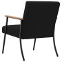 sillón Negro 59 x 75 x 78 cm tela en Sillones | Comprar online en Foru.es