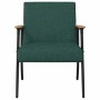 sillón Verde oscuro 59 x 75 x 78 cm tela en Sillones | Comprar online en Foru.es