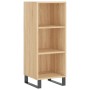 Aparador de madera de ingeniería roble Sonoma 34,5x32,5x90 cm de vidaXL, Aparadores - Ref: Foro24-828759, Precio: 50,72 €, De...