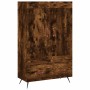 Aparador alto madera de ingeniería roble ahumado 69,5x31x115 cm de vidaXL, Aparadores - Ref: Foro24-830297, Precio: 84,02 €, ...