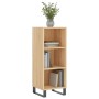 Aparador de madera de ingeniería roble Sonoma 34,5x32,5x90 cm de vidaXL, Aparadores - Ref: Foro24-828759, Precio: 50,72 €, De...