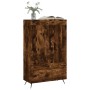 Aparador alto madera de ingeniería roble ahumado 69,5x31x115 cm de vidaXL, Aparadores - Ref: Foro24-830297, Precio: 84,02 €, ...