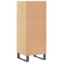 Aparador de madera de ingeniería roble Sonoma 34,5x32,5x90 cm de vidaXL, Aparadores - Ref: Foro24-828759, Precio: 50,72 €, De...