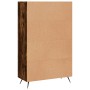 Aparador alto madera de ingeniería roble ahumado 69,5x31x115 cm de vidaXL, Aparadores - Ref: Foro24-830297, Precio: 84,02 €, ...