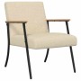 sillón Crema 59 x 75 x 78 cm tela en Sillones | Comprar online en Foru.es