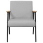sillón Gris Nube 59 x 75 x 78 cm tela en Sillones | Comprar online en Foru.es