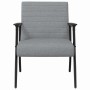 sillón Gris Claro 59 x 75 x 78 cm tela en Sillones | Comprar online en Foru.es