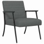 sillón Gris oscuro 59 x 75 x 78 cm tela en Sillones | Comprar online en Foru.es