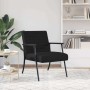 sillón Negro 59 x 75 x 78 cm tela en Sillones | Comprar online en Foru.es