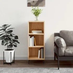 Aparador de madera de ingeniería roble Sonoma 34,5x32,5x90 cm de vidaXL, Aparadores - Ref: Foro24-828751, Precio: 52,71 €, De...