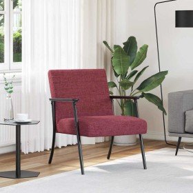 sillón Rojo vino 59 x 75 x 78 cm tela en Sillones | Comprar online en Foru.es