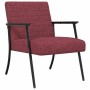 sillón Rojo vino 59 x 75 x 78 cm tela en Sillones | Comprar online en Foru.es