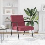 sillón Rojo vino 59 x 75 x 78 cm tela en Sillones | Comprar online en Foru.es