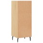 Aparador de madera de ingeniería roble Sonoma 34,5x32,5x90 cm de vidaXL, Aparadores - Ref: Foro24-828751, Precio: 53,36 €, De...