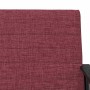 sillón Rojo vino 59 x 75 x 78 cm tela en Sillones | Comprar online en Foru.es
