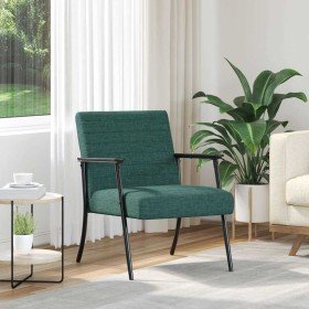 sillón Verde oscuro 59 x 75 x 78 cm tela en Sillones | Comprar online en Foru.es