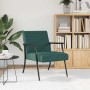 sillón Verde oscuro 59 x 75 x 78 cm tela en Sillones | Comprar online en Foru.es