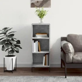 Aparador de madera de ingeniería gris hormigón 34,5x32,5x90 cm de vidaXL, Aparadores - Ref: Foro24-828736, Precio: 48,56 €, D...