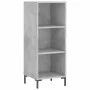 Aparador de madera de ingeniería gris hormigón 34,5x32,5x90 cm de vidaXL, Aparadores - Ref: Foro24-828736, Precio: 48,56 €, D...