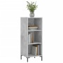 Aparador de madera de ingeniería gris hormigón 34,5x32,5x90 cm de vidaXL, Aparadores - Ref: Foro24-828736, Precio: 49,14 €, D...