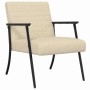 sillón Crema 59 x 75 x 78 cm tela en Sillones | Comprar online en Foru.es