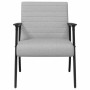 sillón Gris Nube 59 x 75 x 78 cm tela en Sillones | Comprar online en Foru.es
