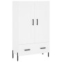Aparador alto madera de ingeniería blanco 69,5x31x115 cm de vidaXL, Aparadores - Ref: Foro24-830332, Precio: 95,37 €, Descuen...