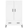 Aparador alto madera de ingeniería blanco 69,5x31x115 cm de vidaXL, Aparadores - Ref: Foro24-830332, Precio: 95,37 €, Descuen...