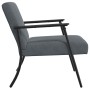 sillón Gris oscuro 59 x 75 x 78 cm Terciopelo en Sillones | Comprar online en Foru.es
