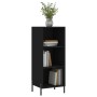 Aparador de madera de ingeniería negro 34,5x32,5x90 cm de vidaXL, Aparadores - Ref: Foro24-828741, Precio: 52,26 €, Descuento: %