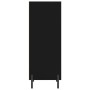 Aparador de madera de ingeniería negro 34,5x32,5x90 cm de vidaXL, Aparadores - Ref: Foro24-828741, Precio: 52,26 €, Descuento: %