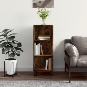 Aparador de madera de ingeniería roble ahumado 34,5x32,5x90 cm de vidaXL, Aparadores - Ref: Foro24-828761, Precio: 50,47 €, D...