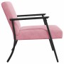 sillón Rosa 59 x 75 x 78 cm Terciopelo en Sillones | Comprar online en Foru.es