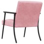 sillón Rosa 59 x 75 x 78 cm Terciopelo en Sillones | Comprar online en Foru.es