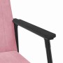 sillón Rosa 59 x 75 x 78 cm Terciopelo en Sillones | Comprar online en Foru.es