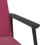 sillón Rojo vino 59 x 75 x 78 cm Terciopelo en Sillones | Comprar online en Foru.es