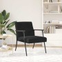 sillón Negro 59 x 75 x 78 cm Terciopelo en Sillones | Comprar online en Foru.es