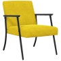 sillón Amarillo 59 x 75 x 78 cm Terciopelo en Sillones | Comprar online en Foru.es