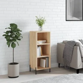 Aparador de madera de ingeniería roble Sonoma 34,5x32,5x90 cm de vidaXL, Aparadores - Ref: Foro24-828743, Precio: 49,78 €, De...
