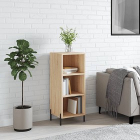 Aparador de madera de ingeniería roble Sonoma 34,5x32,5x90 cm de vidaXL, Aparadores - Ref: Foro24-828743, Precio: 50,67 €, De...