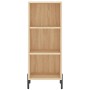 Aparador de madera de ingeniería roble Sonoma 34,5x32,5x90 cm de vidaXL, Aparadores - Ref: Foro24-828743, Precio: 50,67 €, De...