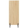 Aparador de madera de ingeniería roble Sonoma 34,5x32,5x90 cm de vidaXL, Aparadores - Ref: Foro24-828743, Precio: 50,67 €, De...