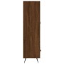 Aparador alto madera de ingeniería roble marrón 69,5x31x115 cm de vidaXL, Aparadores - Ref: Foro24-830299, Precio: 84,97 €, D...