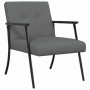 sillón Gris oscuro 59 x 75 x 78 cm tela en Sillones | Comprar online en Foru.es